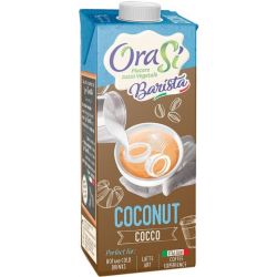 Молоко Бариста рослинне з Кокоса і Рису 1л Orasi Тетра Пак 