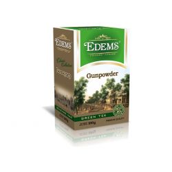 Чай зелений крупнолистовий Ганпаудер 100г ТМ Edems