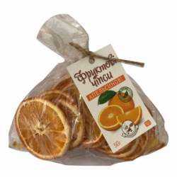Чіпси фруктові апельсин 50г