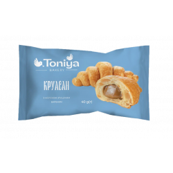 Круасан Згущене Молоко в інд.упаковці (33шт*40г) 1,32кг TM Toniya