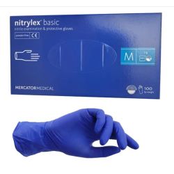 Рукавиці нітрилові розмір M 100шт ТМ Nitrylex 