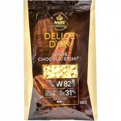 Шоколад білий Delice D'or chips 2.5кг ТМ MIR