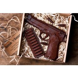 Набір шоколадний пістолет і патрони 150г ТМ Ковальня шоколаду