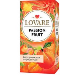 Чай Пристрасний фрукт Passion Fruit 24пакети  ТМ LOVARE