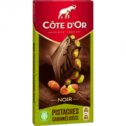 Шоколад NOIR PISTACHES 180г ТМ Côte d'Or