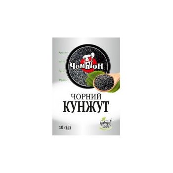 Кунжут чорний цілий 10г ТМ Чемпіон