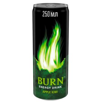 Напій енергетичний Burn Original безалкогольний с.г 250мл