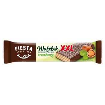 Вафлі з горіхом ХХL 50 г ТМ Fiesta
