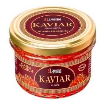 Ікра лососева Keta Kaviar 250г ТМ Lemberg