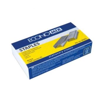 Скоби для зшивачів 24/6 1000шт ТМ EconoMix