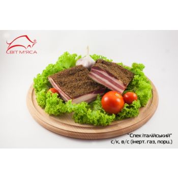 Спек Італійський с/к 1шт~250г ТМ Закарпатські ковбаси