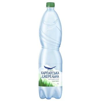 Вода слабогазована 1,5 л Карпатська Джерельна