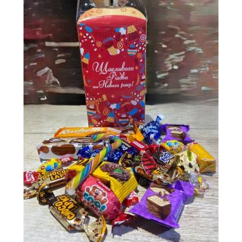 Набір подарунковий 300г "Щасливого Різдва та Нового Року"