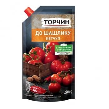 Кетчуп до шашлику 270г ТМ Торчин