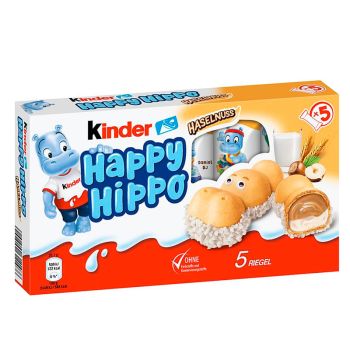 Печиво Happy Hippo Haselnuss 104г ТМ Kinder 