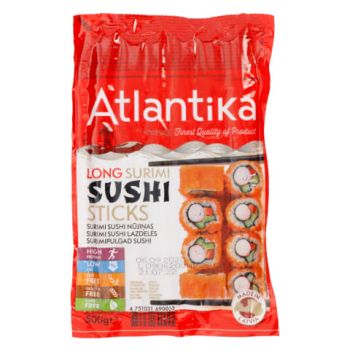 Крабові палички заморожені  500г ТМ Atlantika