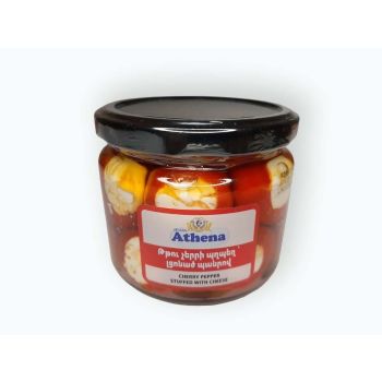 Перець черрі фарширований сиром 290г ТМ Athena