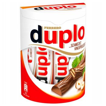 Батончики Ferrero Duplo 10шт 182г