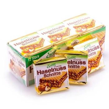 Вафлі Ексельсіор горіх Excelsior haselnuss 250г