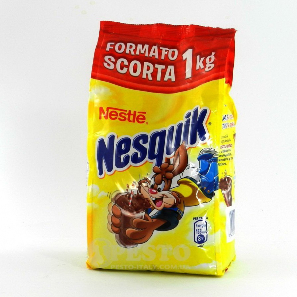 Какао Nestle Nesquik 1 кг купити у Львові ᐉ Інтернет ринок Шувар